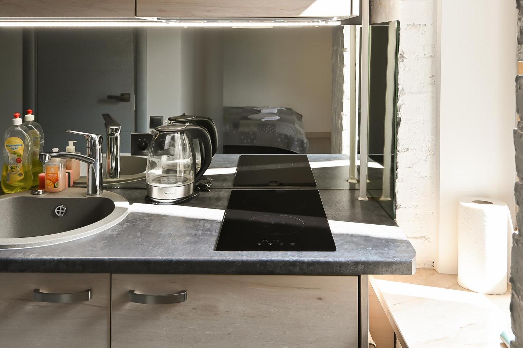 Loft Design Studio Apartment & Free Parking 里加 外观 照片